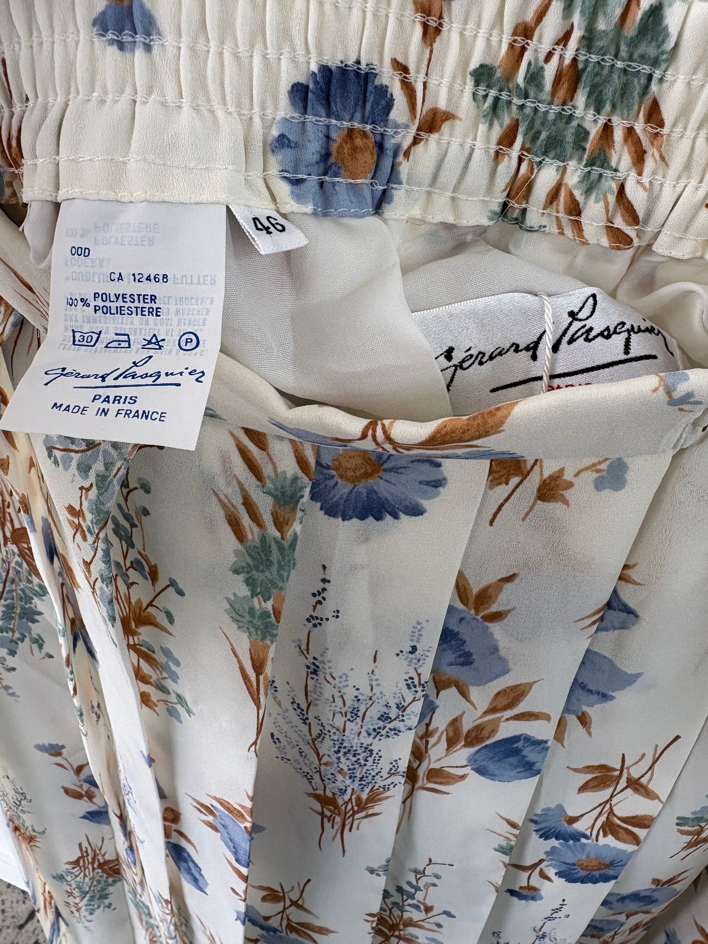 Skirt Gerard Pasquier Paris