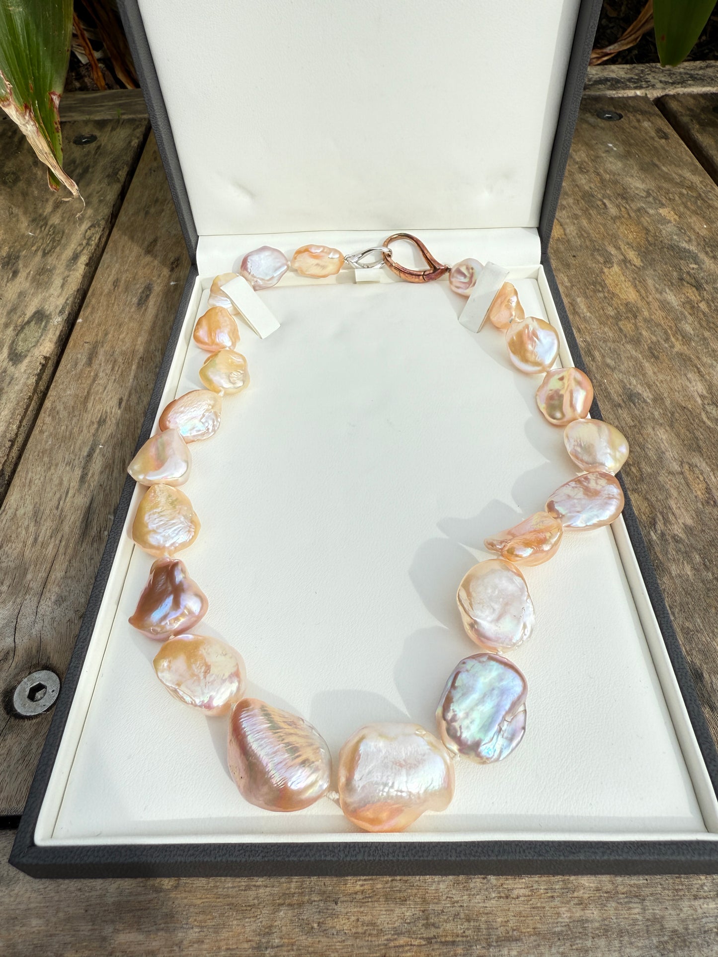 Baroque Pink pearls