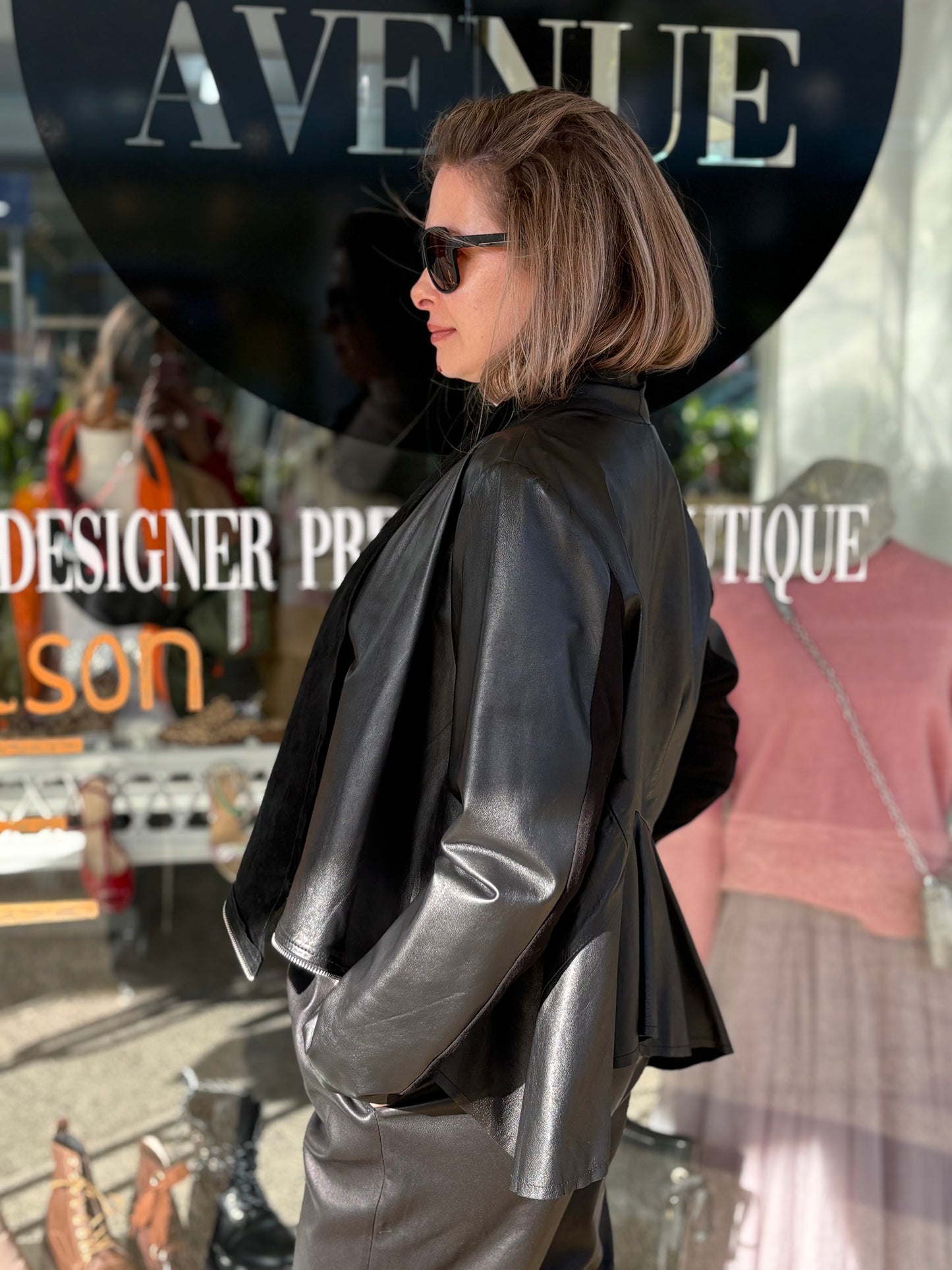 Moochi Jacket leather