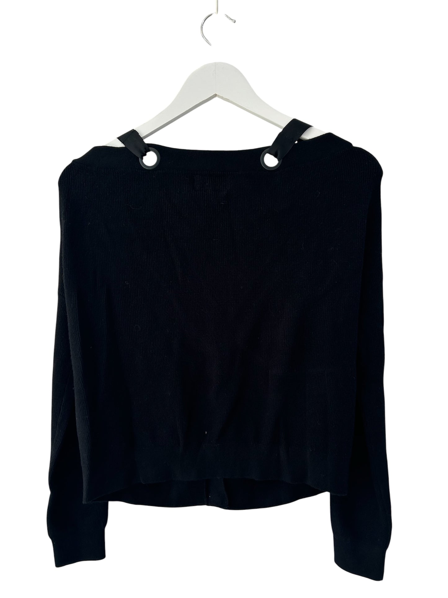 Izzue Black Knit Top