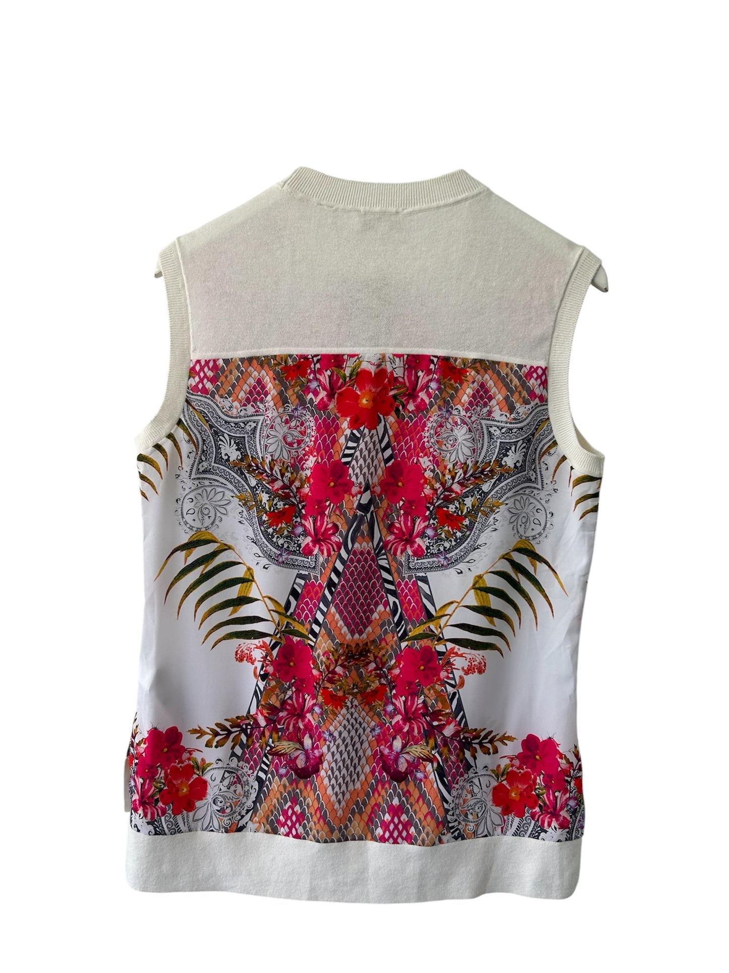 Ted Baker Floral Print Sweater Vest