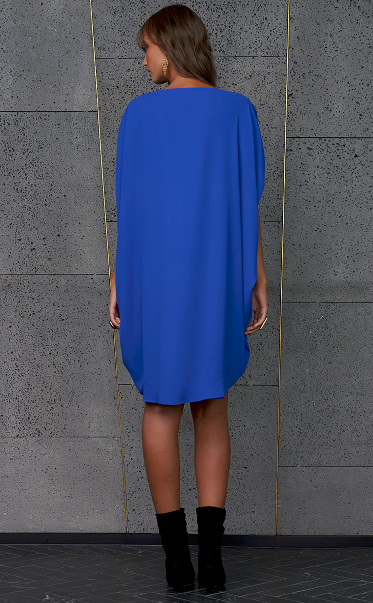 Cobalt Covert Dress
