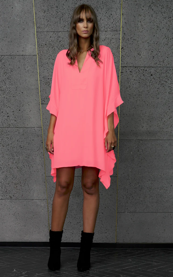 Neon Pink Crave Dress