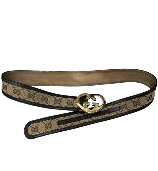 Gucci Heart Belt