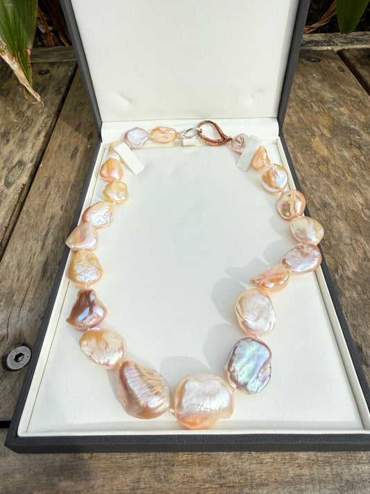 Baroque Pink pearls