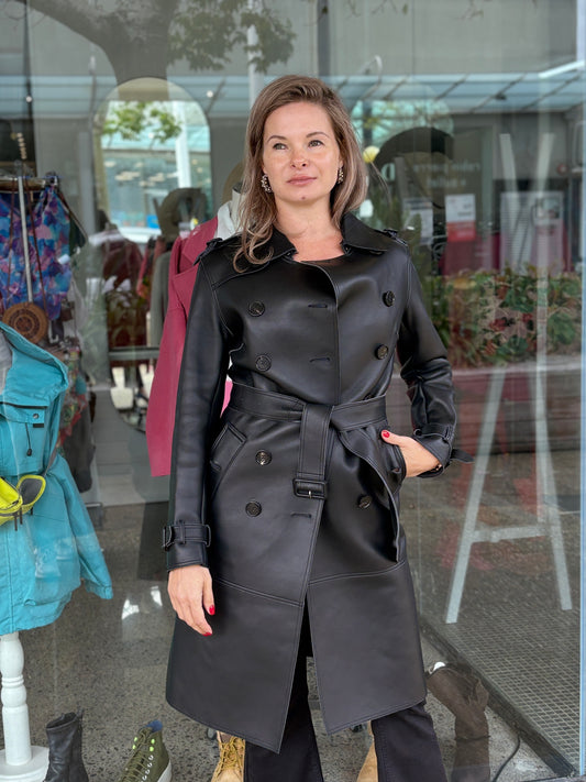 Leather Trench