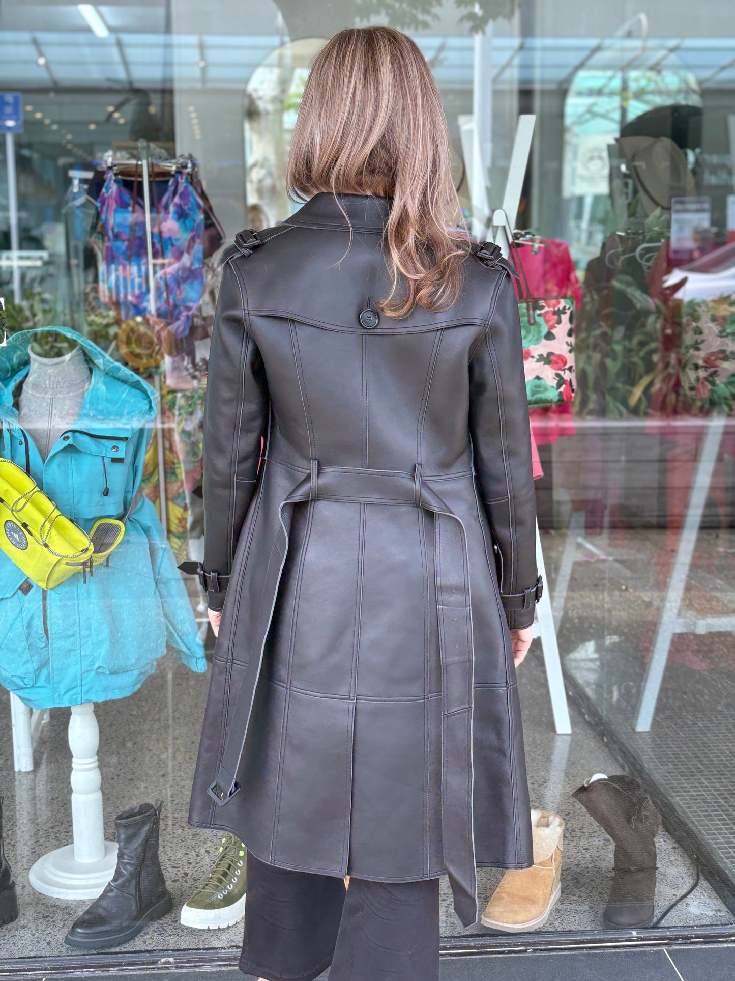 Leather Trench
