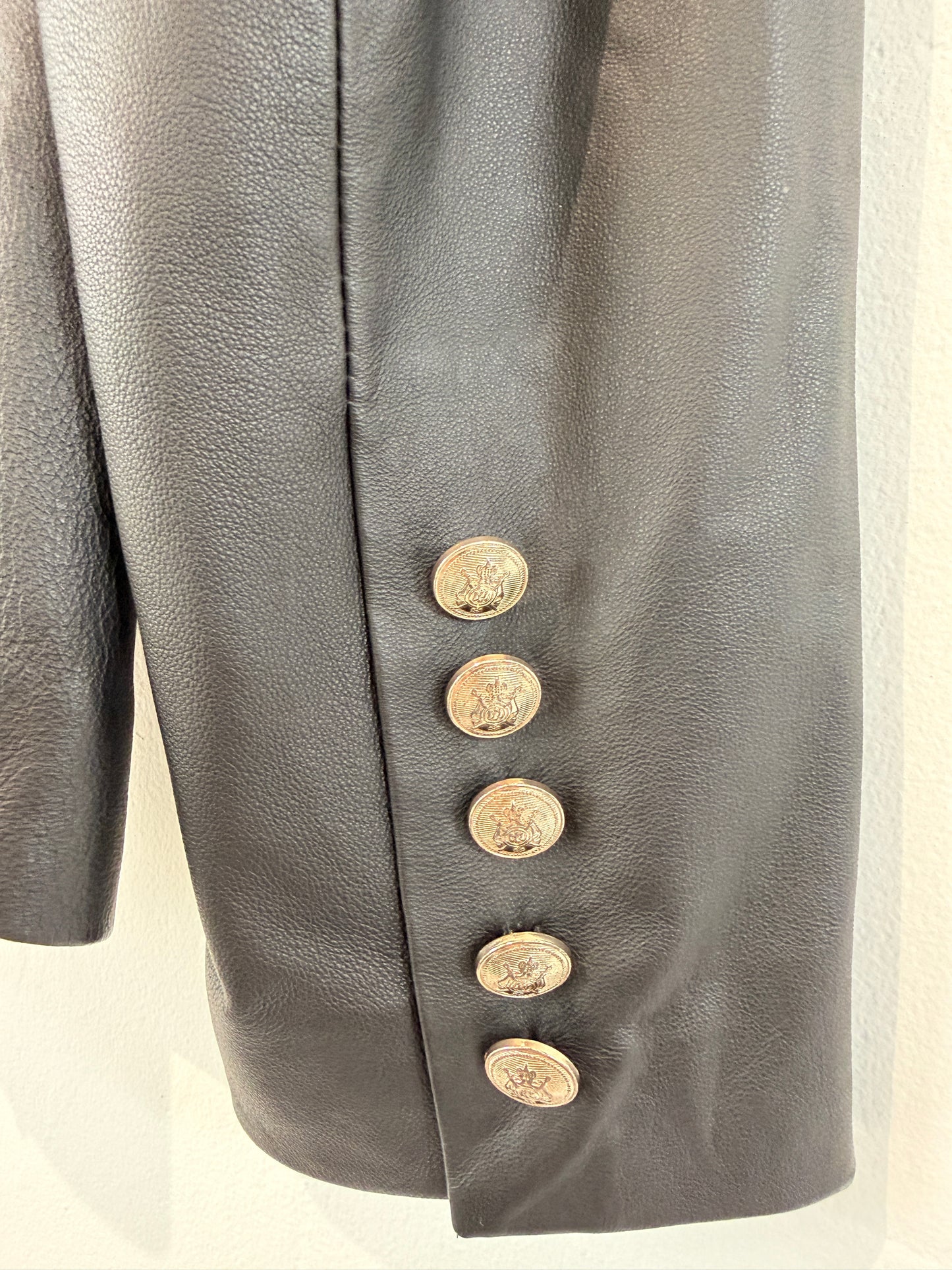 Leather Blazer