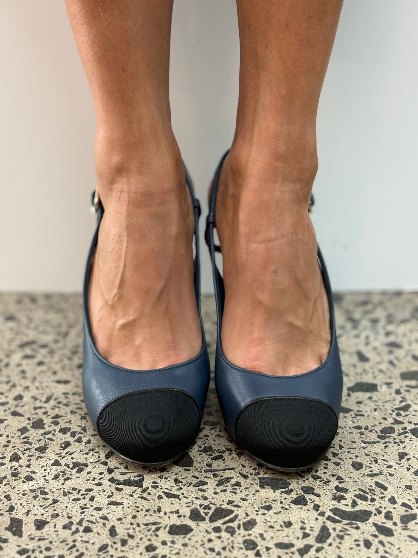 Chanel Slingback Heels