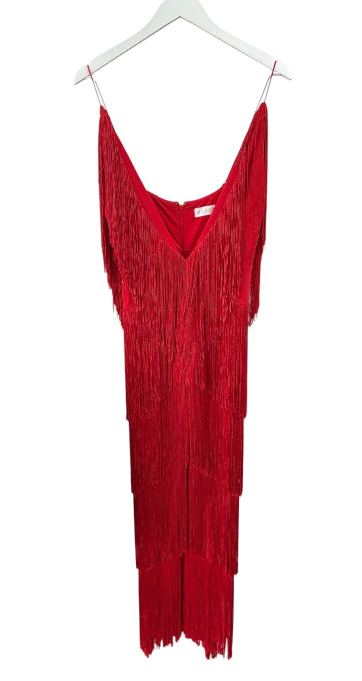 Meshki fringe playsuit