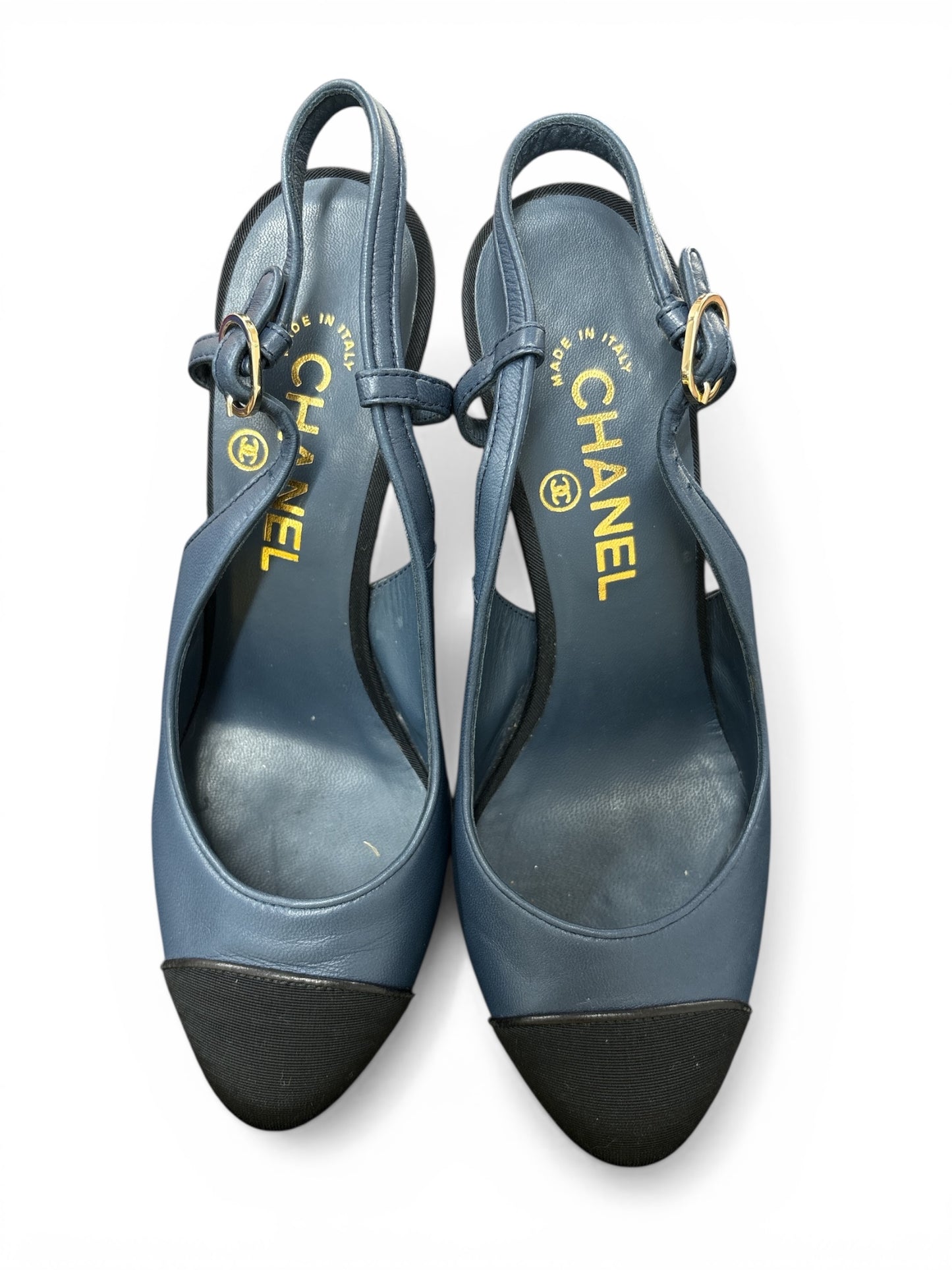 Chanel Slingback Heels