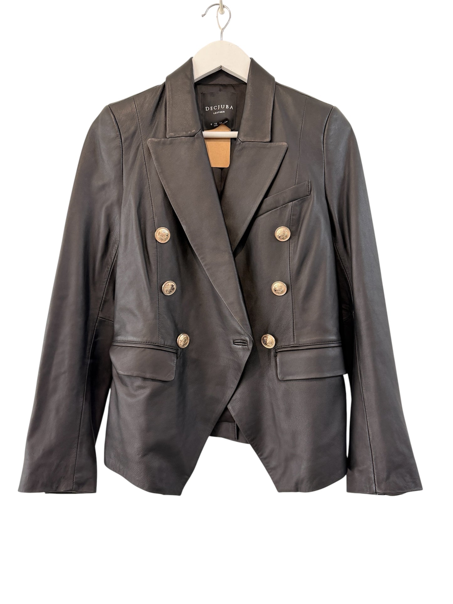 Leather Blazer