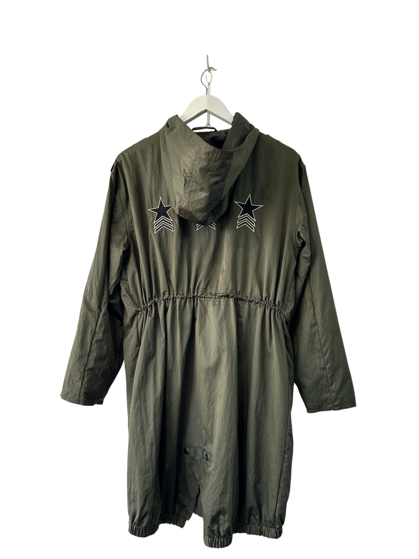 Mint Velvet Rain Green Jacket