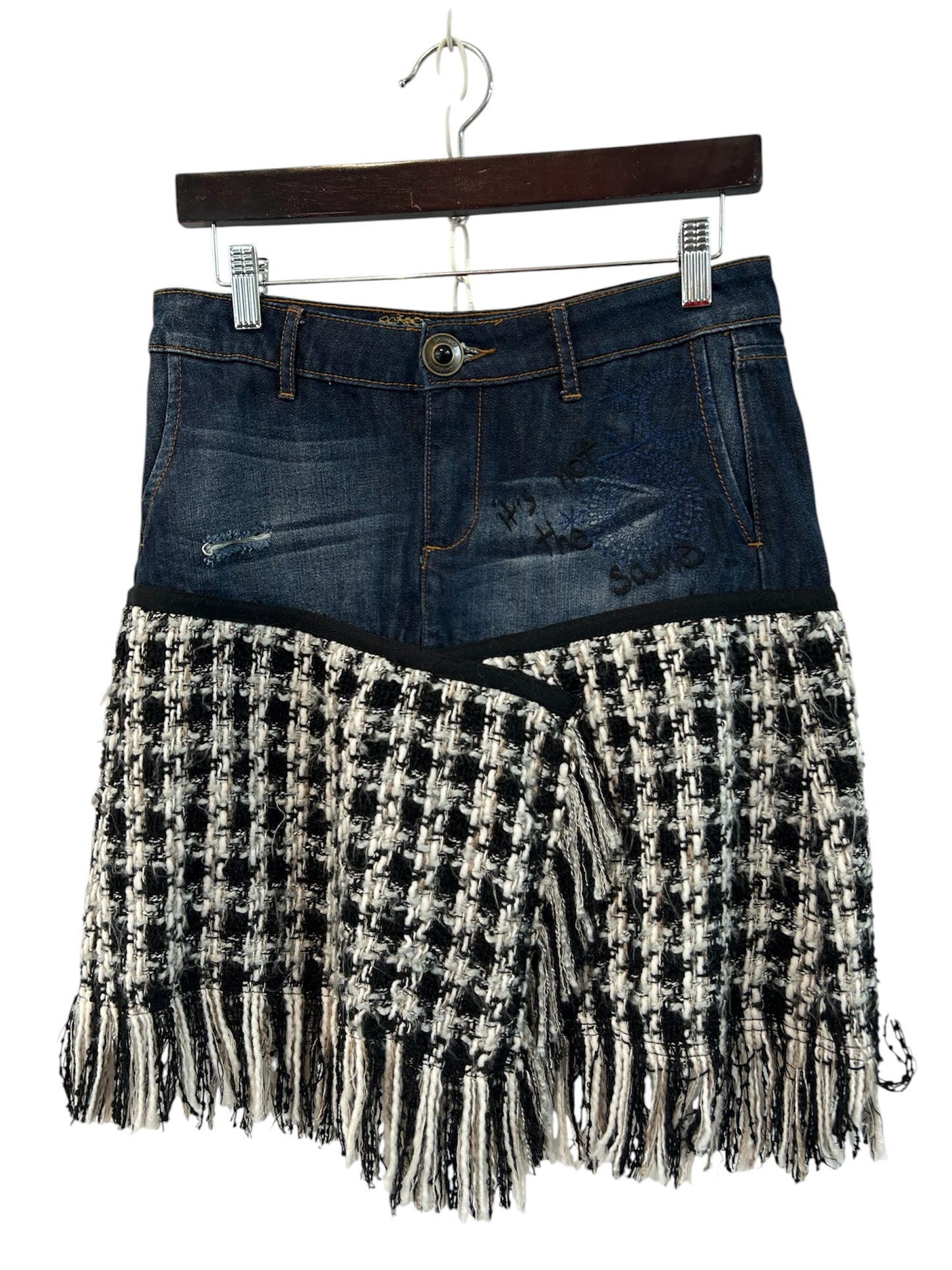 Desigual Jean/Sweater Skirt