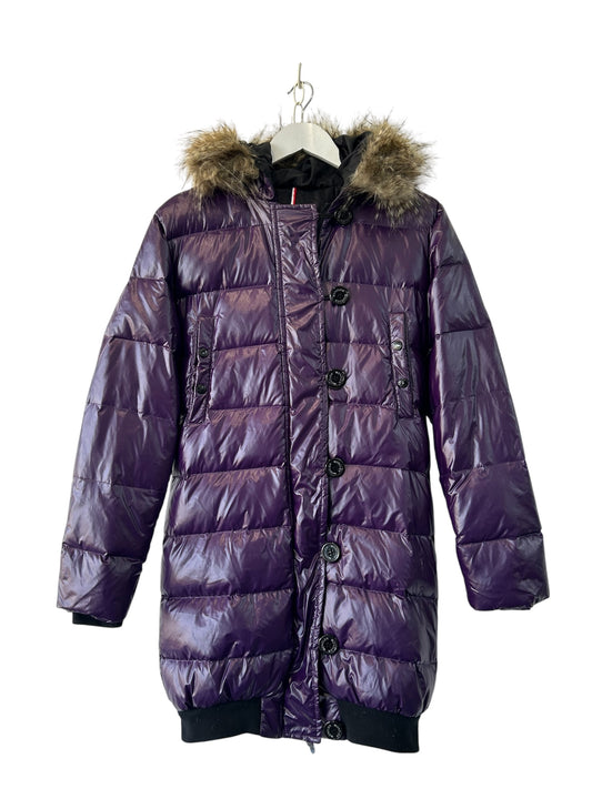 Purple Moncler Puffer Jacket