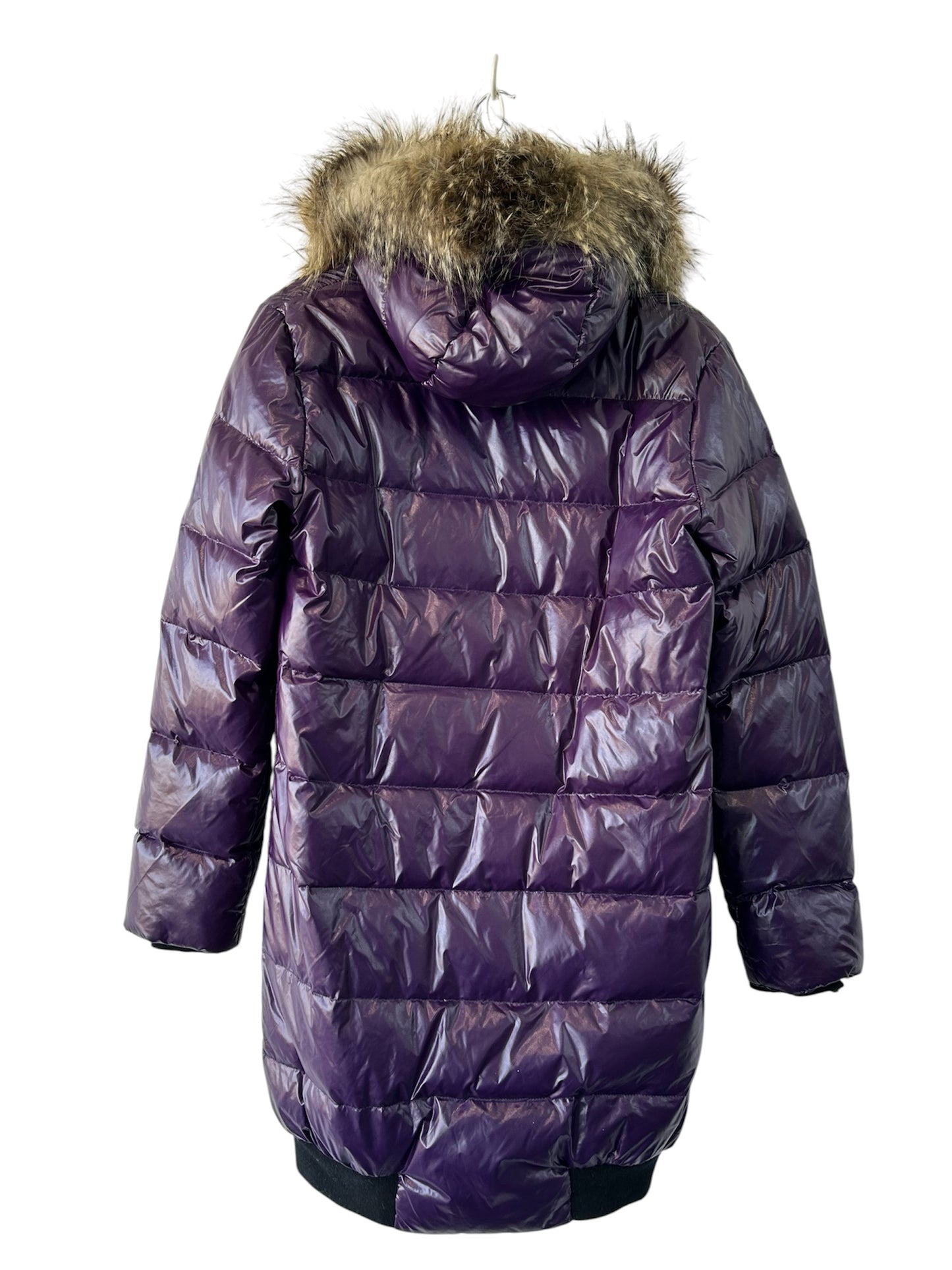 Purple Moncler Puffer Jacket