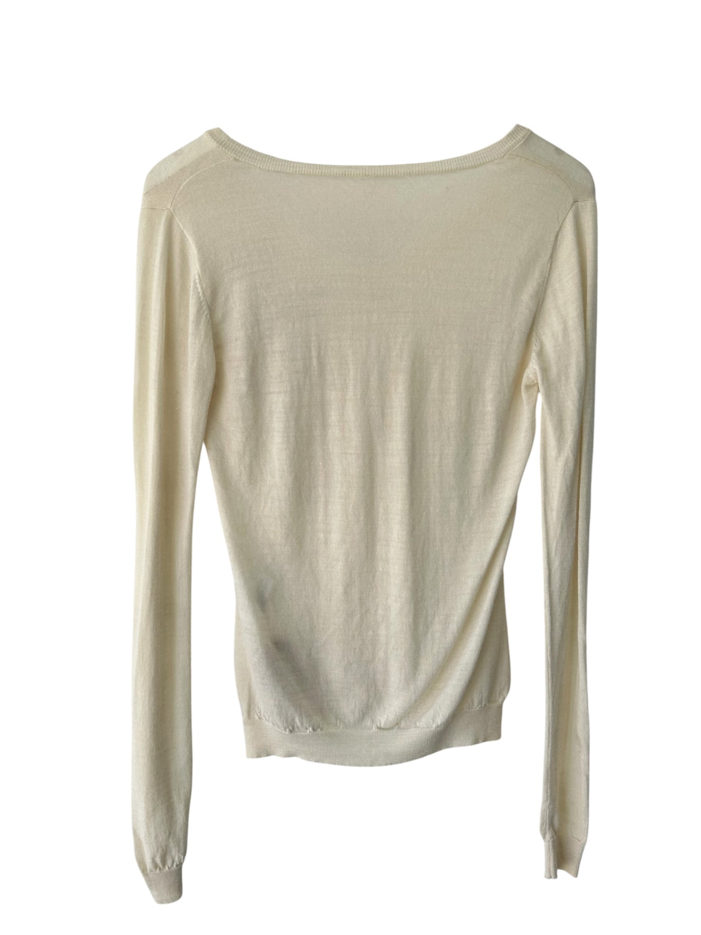 Cream Versace Knit