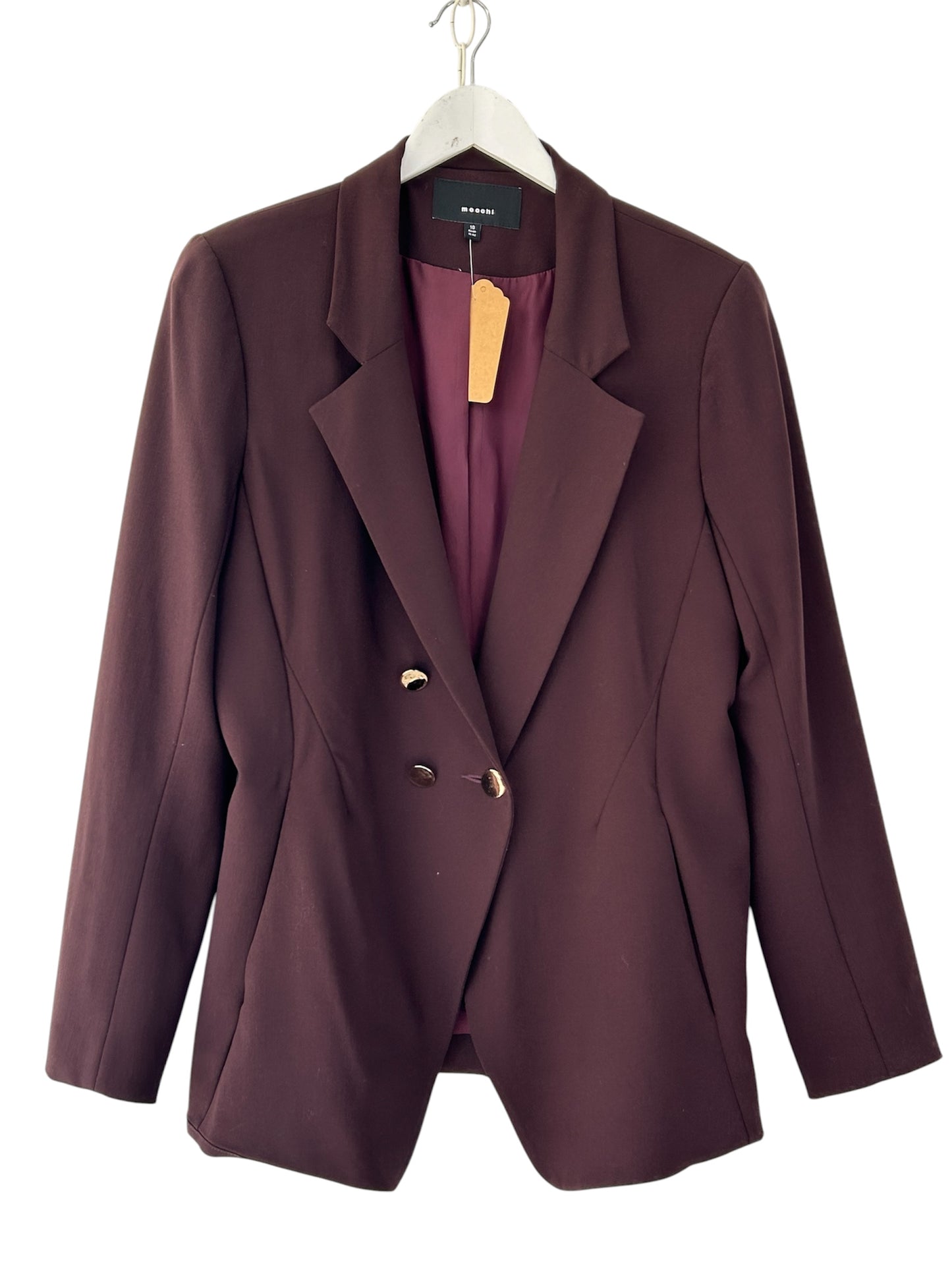Moochi Burgundy Blazer