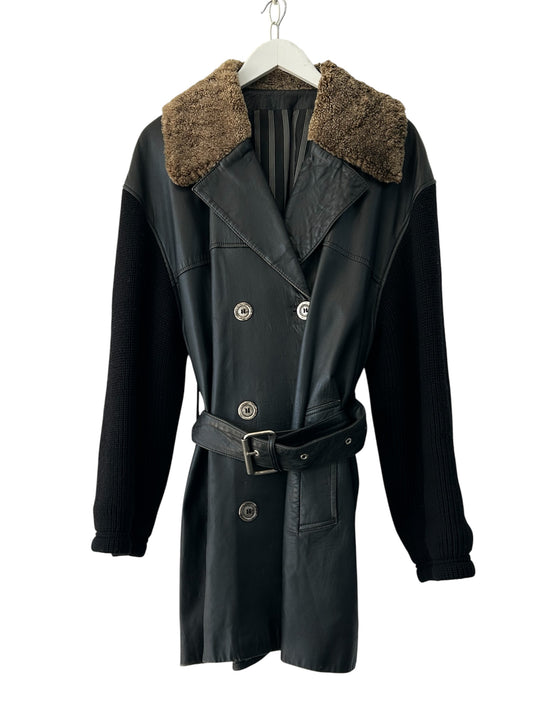 Wool and Leather Jacket