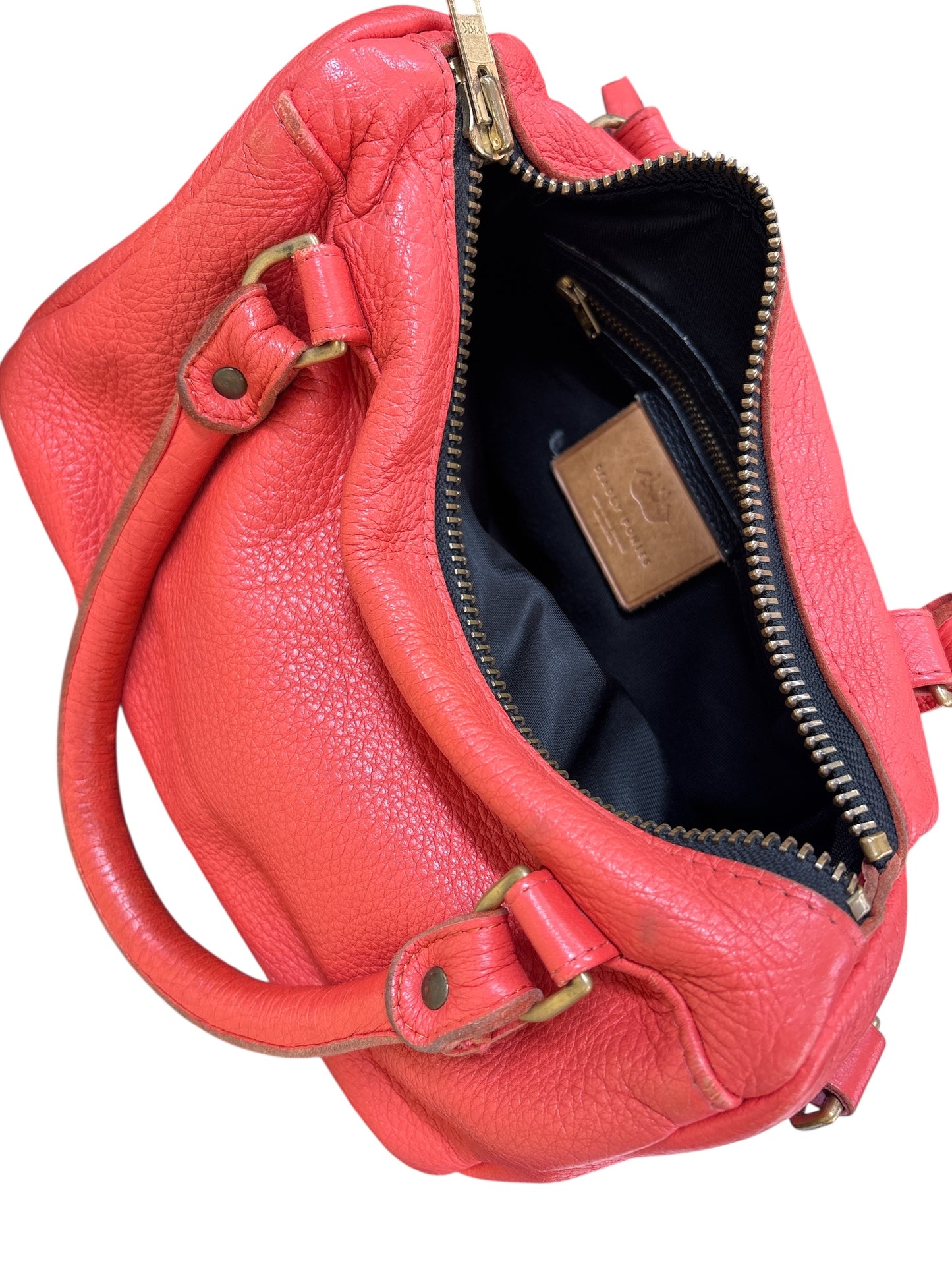 Deadly Ponies Leather Handbag