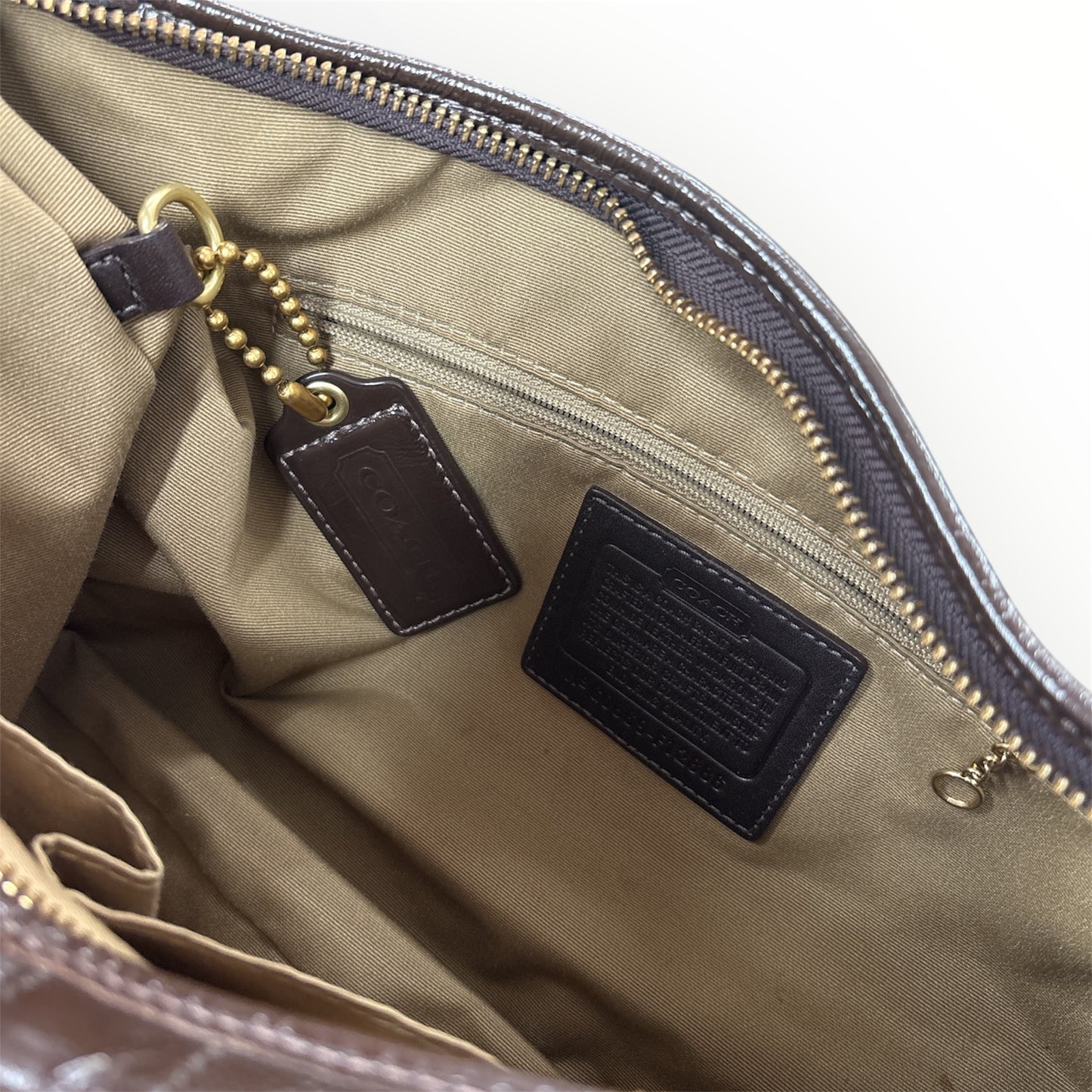 Coach Brown Shoulder Bag