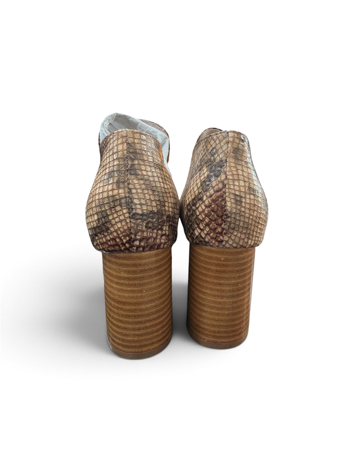 Snake Skin Booties
